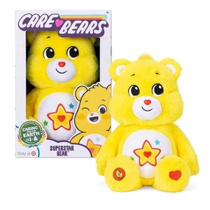 Care Bears 14 Zoll Plüsch Superstar Bär BOX NICHT PERFEKT - Bild 1 von 1