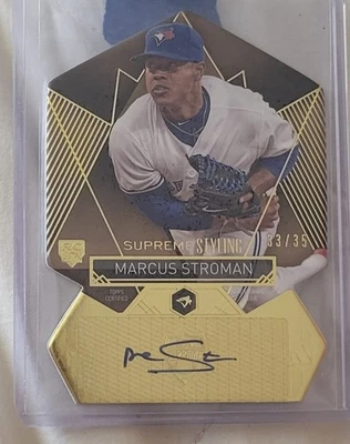 Autógrafos Topps Supreme 2014 - Supreme Stylings Marcus Stroman #SS-MS #/35  Foto 1 de 4