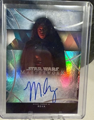 2024 Topps Star Wars Masterwork On-Card Autograph Moses Ingram As Reva #36/50 - Image 1 of 2