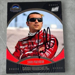 Dario Franchitti 2008 PRESS PASS ECLIPSE #82 NASCAR ROOKIE PREVIEW signed card - Picture 1 of 1