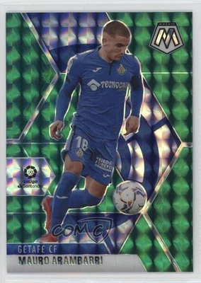 2020-21 Panini Mosaic La Liga Green Mosaic Prizm Mauro Arambarri #62 - Image 1 of 2