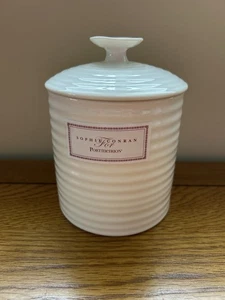 Sophie Conran for Portmeirion NEW White Storage Jar with Lid - Air Tight - BNWT - Picture 1 of 11