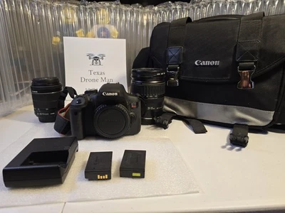 Canon EOS Rebel T6i Digital SLR with EF-S 18-55mm IS STM Lens - Wi-Fi - EXTRAS - Image 1 of 4