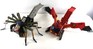 Turning MeCard Mechanimal Mega Spider And Drakona Bundle Lot Transformers - Bild 1 von 24