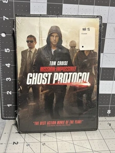 Ghost Protocol DVD Tom Cruise Mission Impossible New - Foto 1 di 3