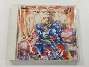 WINDS OF THUNDER NEC SUPER CD-ROM2 NTSC-JAPAN (COMPLETE WITH REG CARD - GOOD CON - Picture 1 of 7