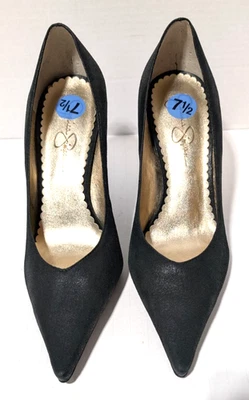 Jessica Simpson 高跟鞋 尺码 7-1/2,状况完好,从未穿过。 — 第 1/4 张图片