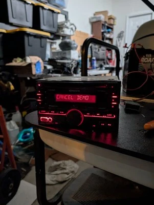 Unidad receptora de radio Kenwood DPX301U probada.  Foto 1 de 4