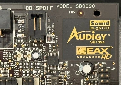 Creative SB0090 Sound Blaster Audigy PCI+MiDI PORT Sound Card -Tested & Working  - Image 1 of 4