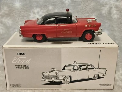 1997 First Gear 1956 Ford Tudor Sedan Chief's 8th Battalion Car Diecast Replica - Image 1 of 4