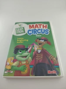 Leap Frog - Math Circus DVD Teaches Numbers Counting Addition And Subtraction - Picture 1 of 4