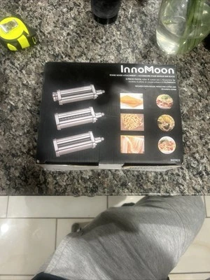 Juego de 3 rodillos y cortadores de pasta de cocina para soporte KitchenAid NUEVO Foto 1 de 2