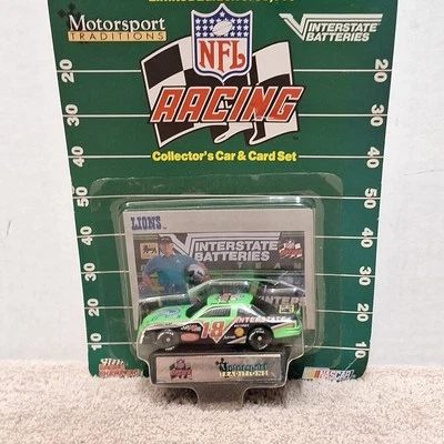 1992 Dale Jarrett Detroit Lions #18 Interstate Batteries NFL Racing 1:64  - Imagem 1 de 4