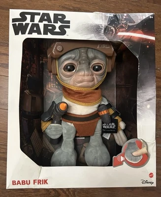 Peluche Disney Star Wars Mattel Talking BABU FRIK 9" Mattel Foto 1 de 4