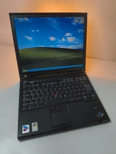 Windows XP Notebook | IBM ThinkPad T40 | 14.1 Zoll | Pentium 1 GB / 60GB  | GUT! - Bild 1 von 7