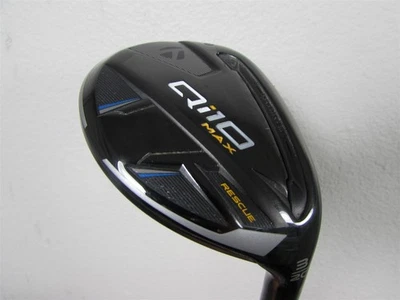 TaylorMade Golf Qi10 MAX RESCUE 20* 3 Hybrid Stiff Flex Speeder NX TCS 60 Shaft - Image 1 of 4