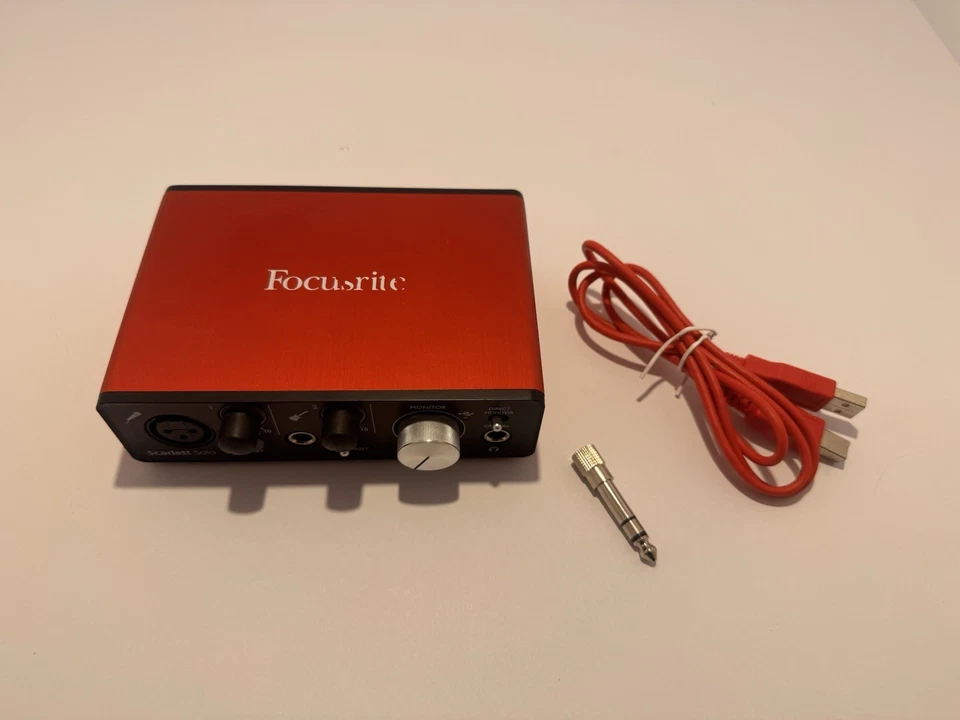 Focusrite Scarlett Solo USB-C Audio Interface Gen 2 - Image 1 of 3