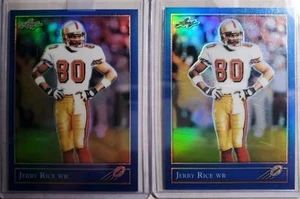 2019 Leaf National Convention Jerry Rice Blue /20 Lot Of 2 Sp 49ers - Picture 1 of 3