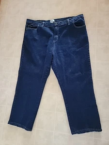 Mens Liberty Blues Medium Wash Jeans Size 48X28 Dark Indigo - Picture 1 of 3