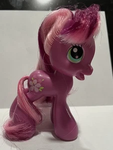 2008 My Little Pony Cheerilee Hasbro Pink Green Eyes - Picture 1 of 8