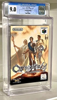 Ogre Battle 64 Nintendo 64 N64 CGC Graded 9.0 Brand New UNOPENED Not WATA - Image 1 of 3