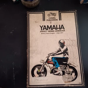 Válvula giratoria manual de servicio Yamaha Singles 1963-71 Clymer - Imagen 1 de 7