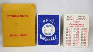1976 APBA MLB Baseball 24 Player Card Set Pittsburgh Pirates - Picture 1 of 1