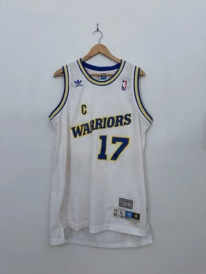 Chris Mullin Warriors Adidas Hardwood Classics Jersey Size Men’s Large Rare Read - Image 1 of 2