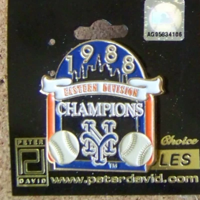 1988 Eastern Division Champions NY New York Mets pin East  E Div 2006 tm MLB - Image 1 of 4