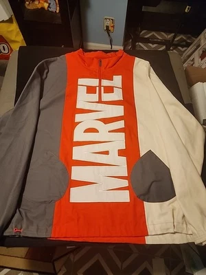 Disney Marvel Pullover Camisa Manga Larga Colorblock Chaqueta XXXL Foto 1 de 4