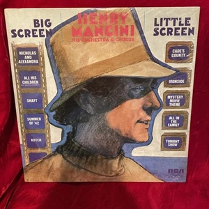 Henry Mancini LP Big Screen Little Screen SEALED MINT VINYL RCA Victor LSP-4630 - Picture 1 of 2