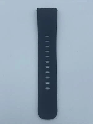 Genuine Samsung Gear Sport Band OEM Black Silicone Strap 20mm - Small Piece Only - Image 1 of 3