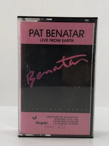 PAT BENATAR "Live From Earth" Cassette Tape FVT 4144 1983 Chrysalis - Picture 1 of 6