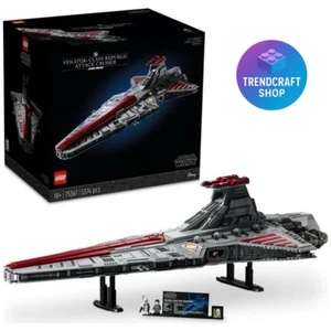 β
*New* 75367 Build Blocks MOC - Venator-Class Republic Attack Cruiser | 5374pcs - Picture 1 of 6