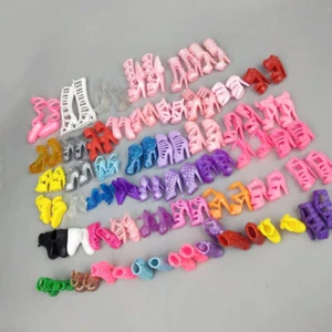 50 Paar High Heel Schuhe für Puppenschuhe Sandalen Prinzessin Schuhe 11,5" 1/6 Spielzeug - Bild 1 von 10