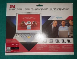 Genuine 3M PF14.1W Widescreen Laptop Notebook Monitor Privacy Filter - 14.1 inch - Picture 1 of 3