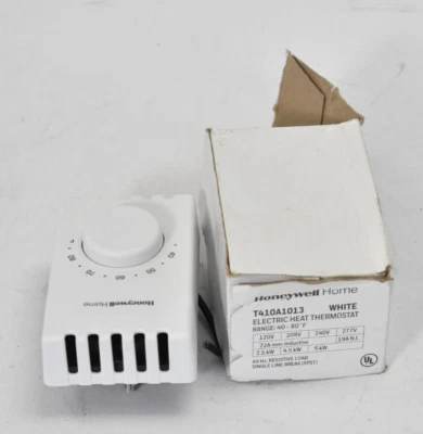 Termostato térmico eléctrico Honeywell blanco rango de 40° a 80° blanco T410A1013 Foto 1 de 4