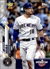 2020 Topps Opening Day #61 Keston Hiura Brewers