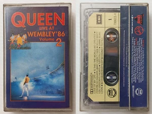 Philippines QUEEN Live At Wembley '86 Volume 2 Cassette TAPE - Picture 1 of 5