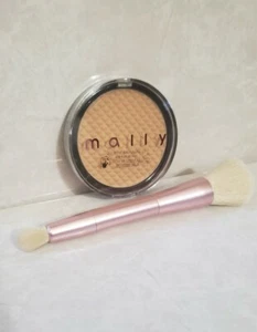 Mally Liquifuse Pressed Powder Foundation FAIR 0.20oz with BRUSH ,New Sealed - Picture 1 of 3