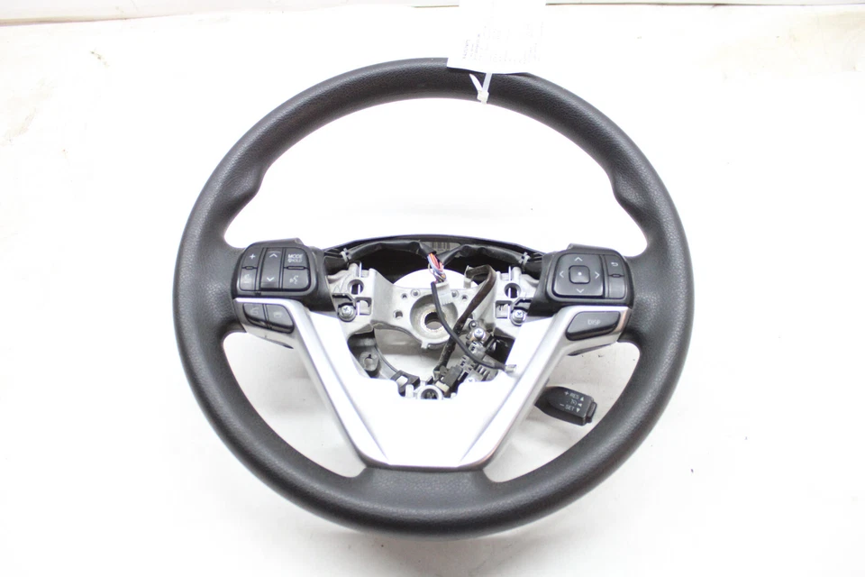 2017 TOYOTA SIENNA РУЛЕВОЕ КОЛЕСО ЧЕРНЫЙ РЕЗИНОВЫЙ OEM 15 16 17 18 19 20 - Изображение 1 из 4