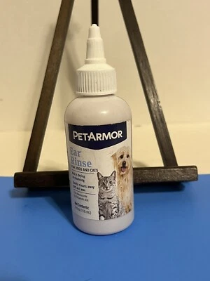 NUEVAS gotas para orejas para perros y gatos armadura para mascotas tratamiento de infecciones medicina antifúngica. D-1 Foto 1 de 4