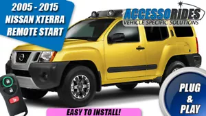 Fits: 2005 - 2015 NISSAN XTERRA KEY REMOTE START PLUG AND PLAY STARTER - Picture 1 of 1