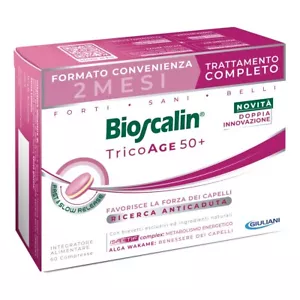 Bioscalin Tricoage 50+ Trattamento Completo Anticaduta 60 Compresse - Foto 1 di 1
