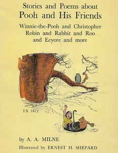 1971 1ST PRINTING Stories & Poems about Winnie the Pooh and His Friends B1 - Picture 1 of 3