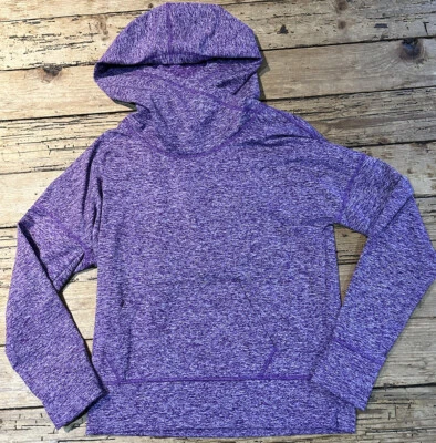 Lucy Mujer Talla S Morado Jaspeado Ropa Deportiva Jersey Sudadera con Capucha  Foto 1 de 4
