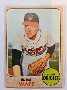 1968 TOPPS EDDIE WATT #186 EX/MT COMBINED SHIPPING - Picture 1 of 2