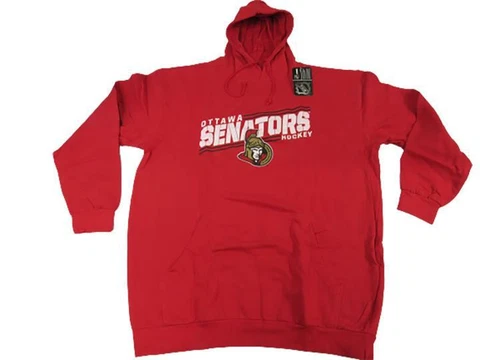 New Ottawa Senators Mens Sizes 2XL-3XL-4XL-Tall Red Hoodie Cover