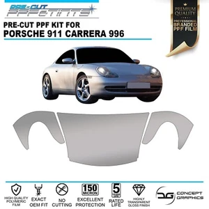 Motorhaubenflügel Steinschutz Lackschutzfolie für Porsche 911 Carrera 996 - Bild 1 von 5