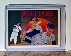 Ted Williams 1992 Upper Deck Baseball Heroes MLB #36 Card Boston Red Sox - Foto 1 di 2
